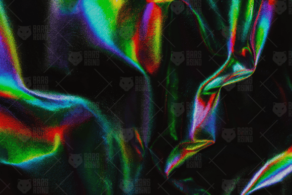 Abstract Rainbow Crumpled Background