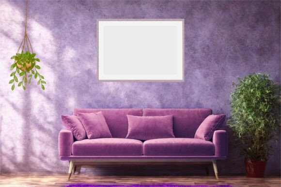 Luxury Purple Tone Room Decor Concept: Elevating Modern Aesthetic Workflows