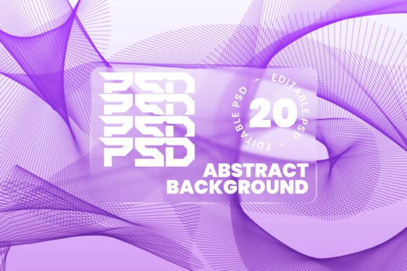 Modern Purple Background Multipack PSD: A Versatile Design Resource