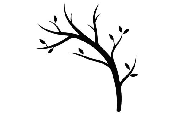 Tree Branch Clip Art Black Silhouette: A Timeless Design Element for Modern Creatives